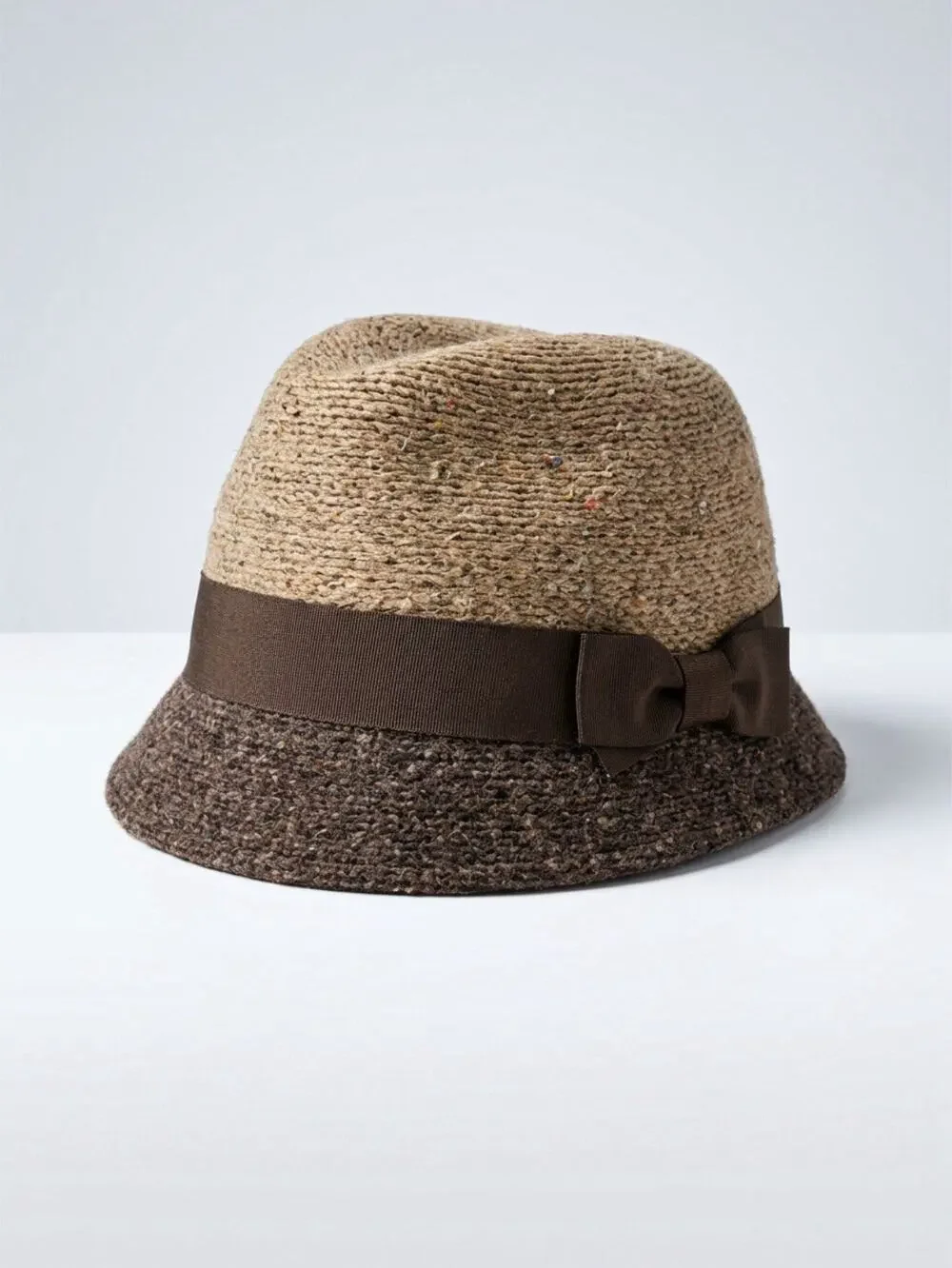 Outdoor Research Flurry Radar Brim Cap Women S/M BeigeGray Wool Blend Beanie Hat